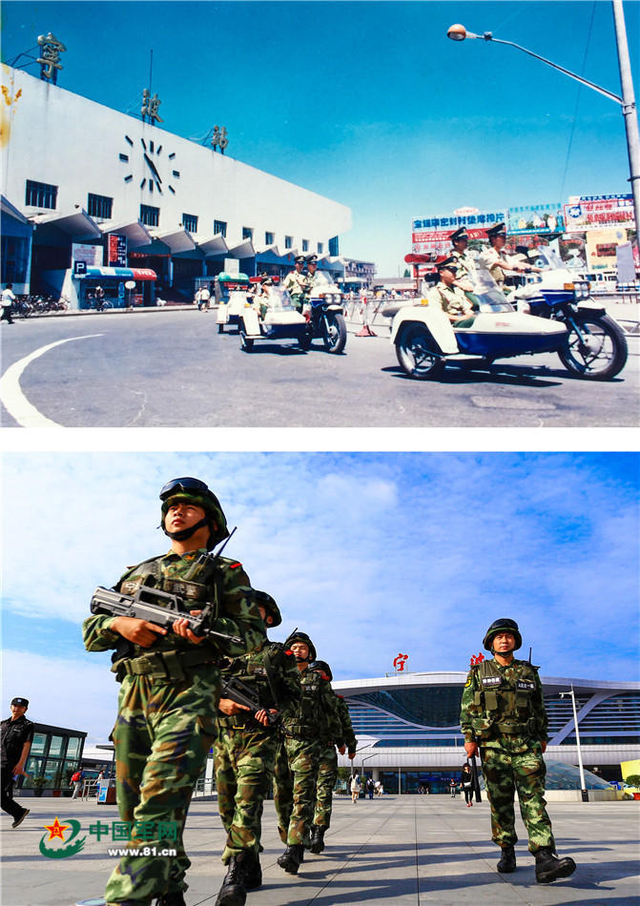 解放军军装也来玩“穿越”