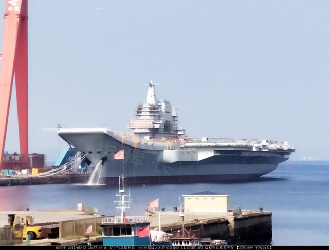 进度喜人!中国国产航母开始消磁作业首航不远