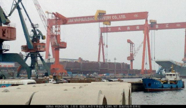 进度喜人!中国国产航母开始消磁作业首航不远