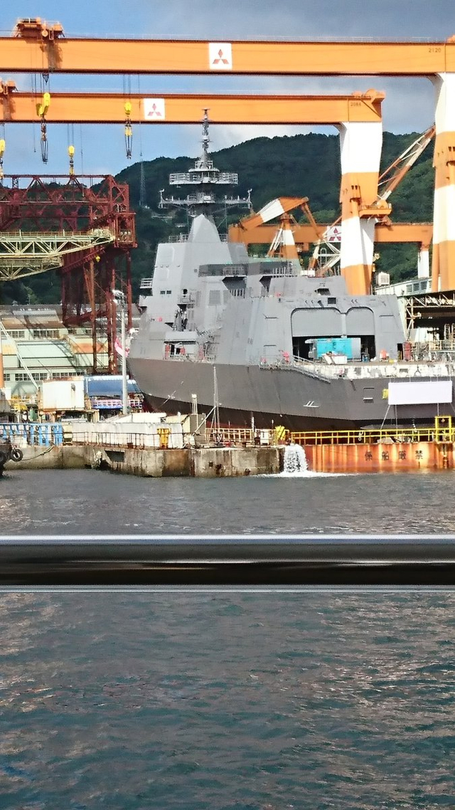 名字竟然是不知火！日本最新驱逐舰正式下水