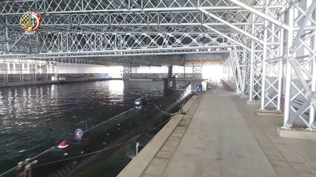 埃及海军基地存有中国造潜艇