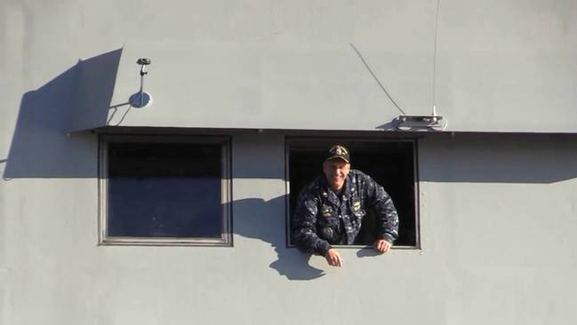 055加油！美朱姆沃尔特大驱二号舰进行首次海试