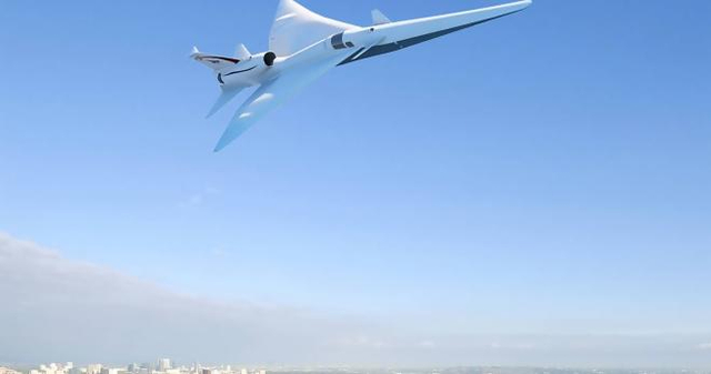 时空飞梭！美国砸2.4亿美元造无音爆超音速飞机