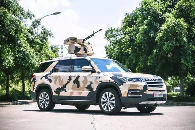 游击队最爱！珠海航展我国产SUV加装重机枪来凑热闹