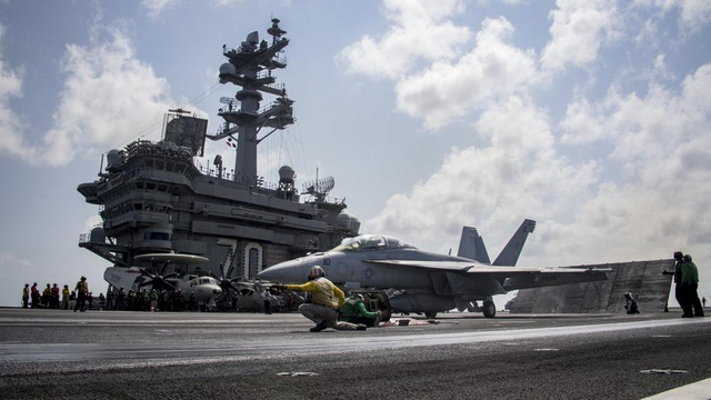 不再嚣张？美日联合军演新照曝光只字不提南海