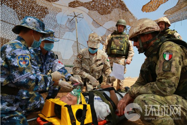 把意大利面端上来!我吉布提保障基地首次与意军联演