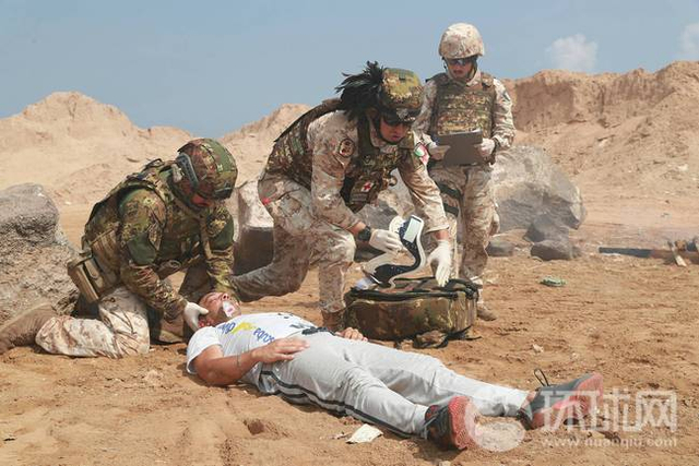 把意大利面端上来!我吉布提保障基地首次与意军联演