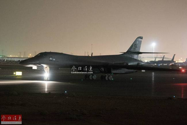 对叙动武杀手！美曝B-1B轰炸机参战视频