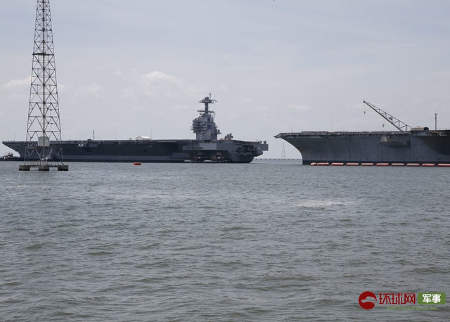 看到未来的自己！美福特号航母返厂遇上企业号残躯
