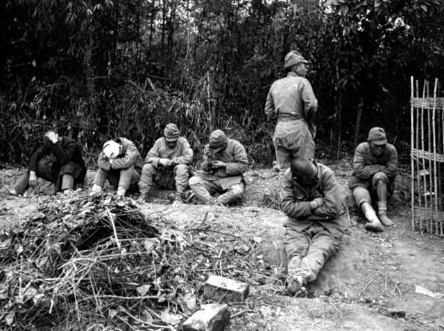 他们下场如何？常德会战被俘的日军士兵旧照