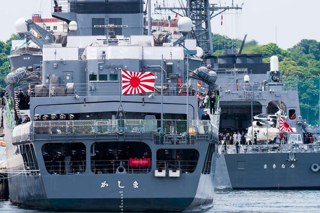 比驱逐舰还大！日本海上自卫队训练舰近5000吨