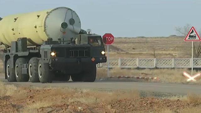 俄超强反导拦截弹第三次试射