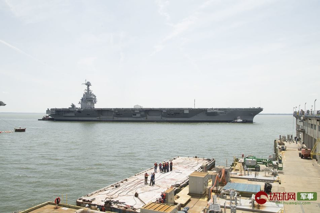看到未来的自己！美福特号航母返厂遇上企业号残躯
