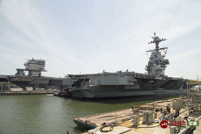 看到未来的自己！美福特号航母返厂遇上企业号残躯