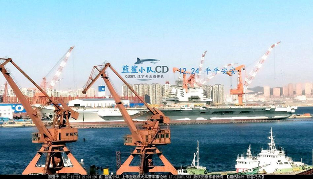 国产航母跨年即将出海测试？002也迎来了跨年