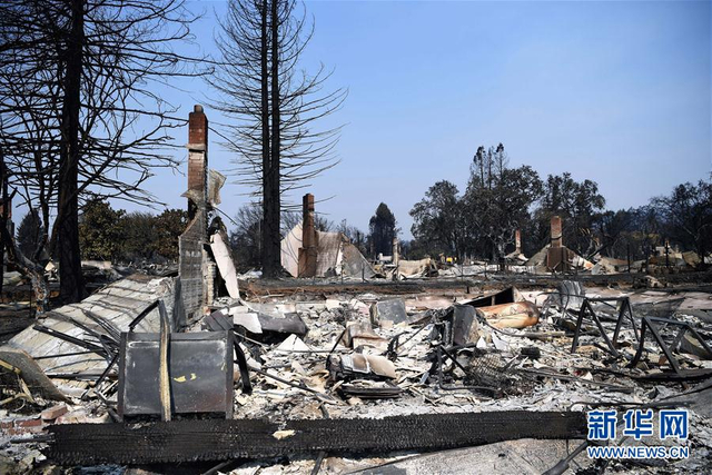 加州北部森林大火已造成35人死亡