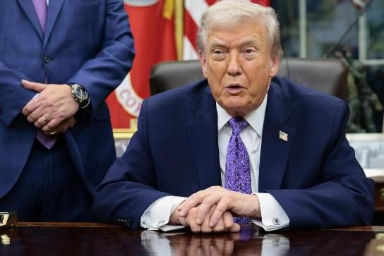 △美国总统特朗普（资料图）