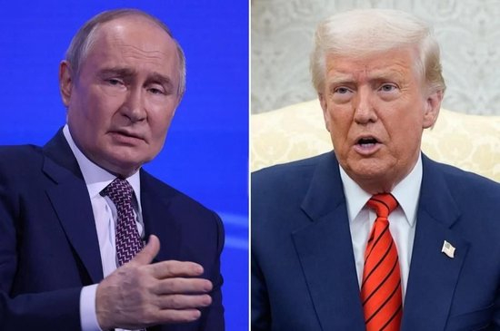 △俄罗斯总统普京（左）与美国总统特朗普（右）（资料图）