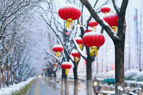  雪后的通州城市副中心 方非摄