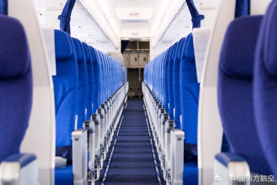 （南航A321NEO客舱/南航图片）
