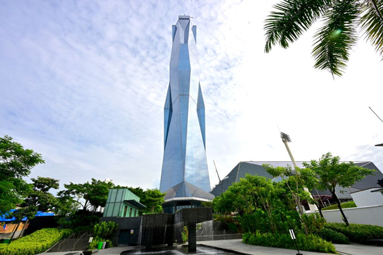 這是10月25日在馬來西亞吉隆坡拍攝的中美經(jīng)貿(mào)磋商舉辦地默迪卡118大樓。