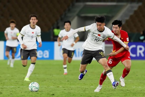  ▲U23亚洲杯半决赛，中国队击败越南队 图据视觉中国