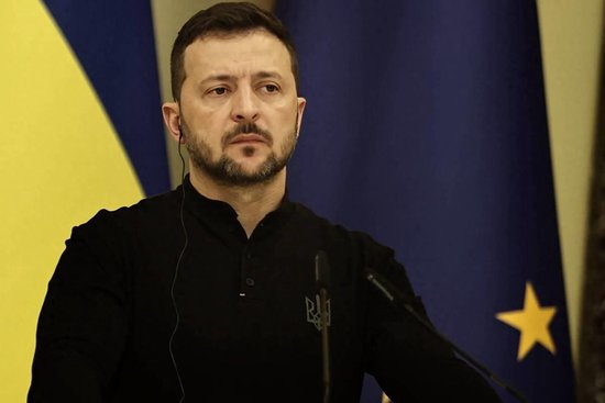 △乌克兰总统泽连斯基（资料图）