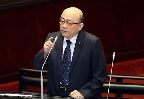 民进党前“立委”郭正亮今天宣布退党。（图片来源：台湾“中时新闻网”）