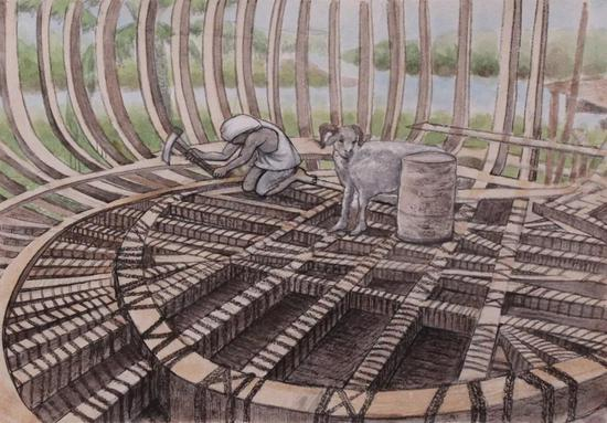 书中插图（郑勤砚&nbsp;绘）