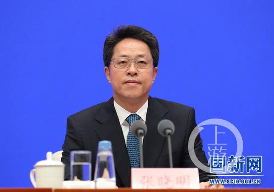  ▲国务院港澳事务办公室常务副主任张晓明。图片来源/国新网