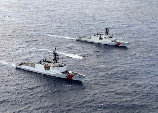 美国海警船 资料图