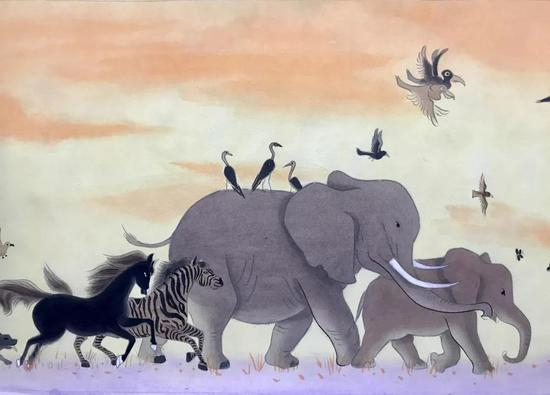 书中插图（郑勤砚&nbsp;绘）