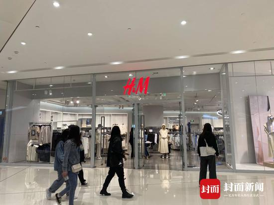 成都H&amp；M线下实体店