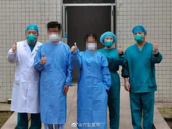  20日12时许，安徽省六安市1名新冠肺炎确诊病例出院，1名无症状感染者解除医学观察。