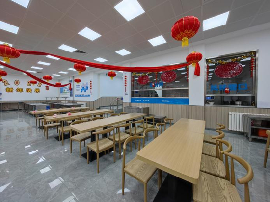 △建兴食堂内景