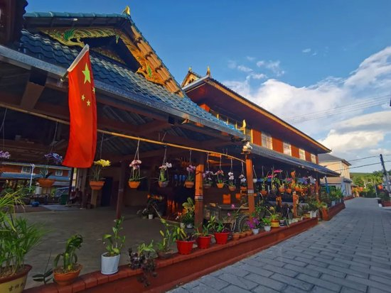  ▲西双版纳州勐海县打洛镇打洛村曼掌小组边境幸福村。图片来源：西双版纳州勐海县民宗局