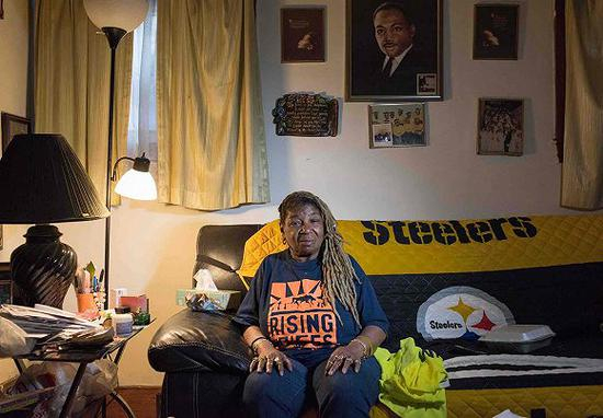 Hattie Wilkins。图片来源：Chris Arnade