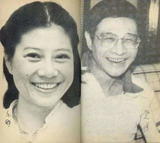 倪匡和妹妹亦舒&nbsp;↑