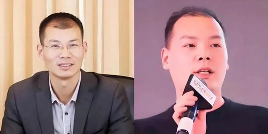  蜜雪冰城创始人张红超（左）、张红甫（右），图据大河报