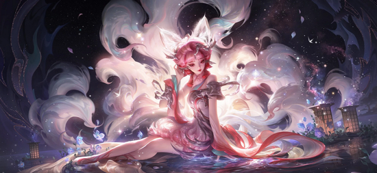 （插图：妲己“青丘九尾”皮肤）