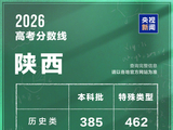 陕西2026年高考分数线公布