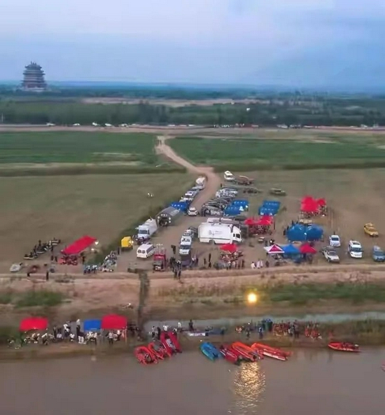 山西永济搜救现场