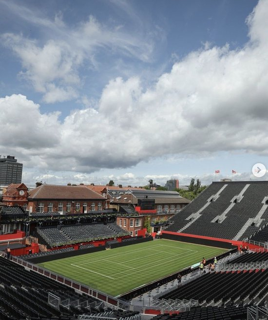 △伦敦500草地赛场地（图自赛事主办方社交媒体）