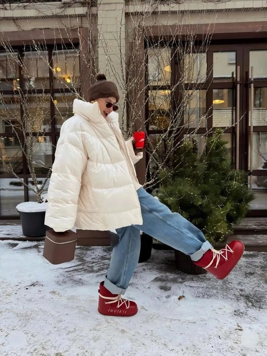 冬天也有季节限定的游乐园“多巴胺”穿搭？ - 爱买网