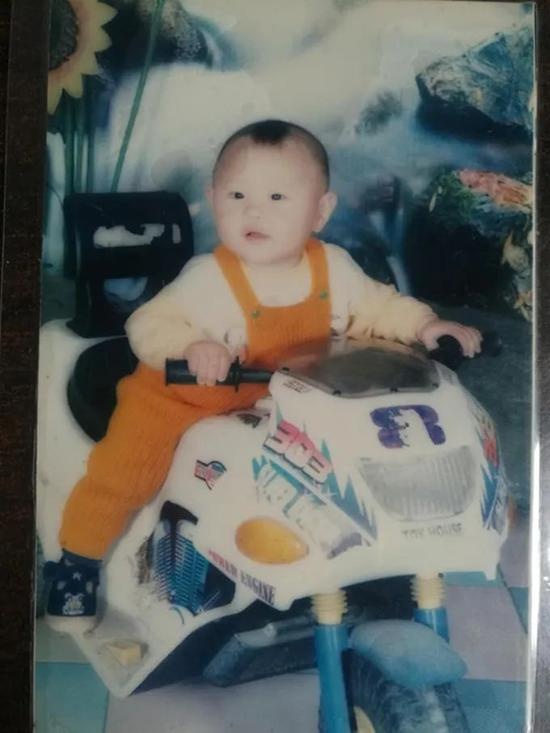  被拐前的申聪。受访者 供图