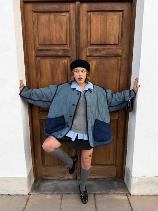 冬天也有季节限定的游乐园“多巴胺”穿搭？ - 爱买网