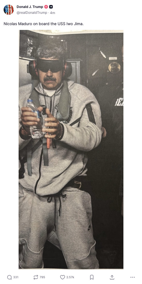 马杜罗在美军舰上