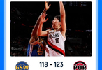 NBA季前赛-开拓者力克勇士 杨瀚森6分2板4助1断 利拉德15分
