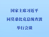 习近平同莫桑比克总统查波举行会谈
