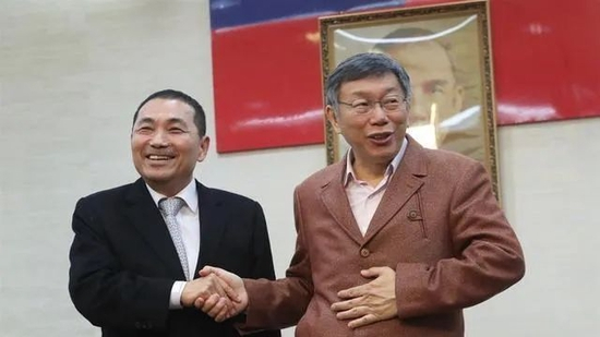 侯友宜（左）、柯文哲&nbsp; 图：资料